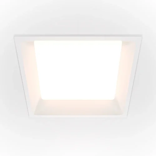 Светильник точечный LED Okno DL056-24W3K-W Maytoni белый 1 лампа, основание белое в стиле современный хай-тек  фото 2